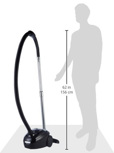 Amazon Basics Staubsauger mit Beutel- VCB35B15C-1J7W-70, leistungsstark, kompakt und leicht, für Hart- und Teppichböden