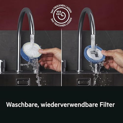 AEG 6000 Akku-Staubsauger, 103.000 U/Min, 175.000 dPa, Digitalmotor, Kabellos, bis zu 99% Staubaufnahme, 40 min Laufzeit