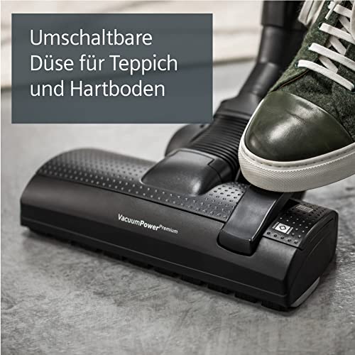 Siemens Staubsauger mit Beutel Q5.0 extreme silencePower VSQ5X1230, ideal für Allergiker, Hygiene-Filter, starke Saugleistung