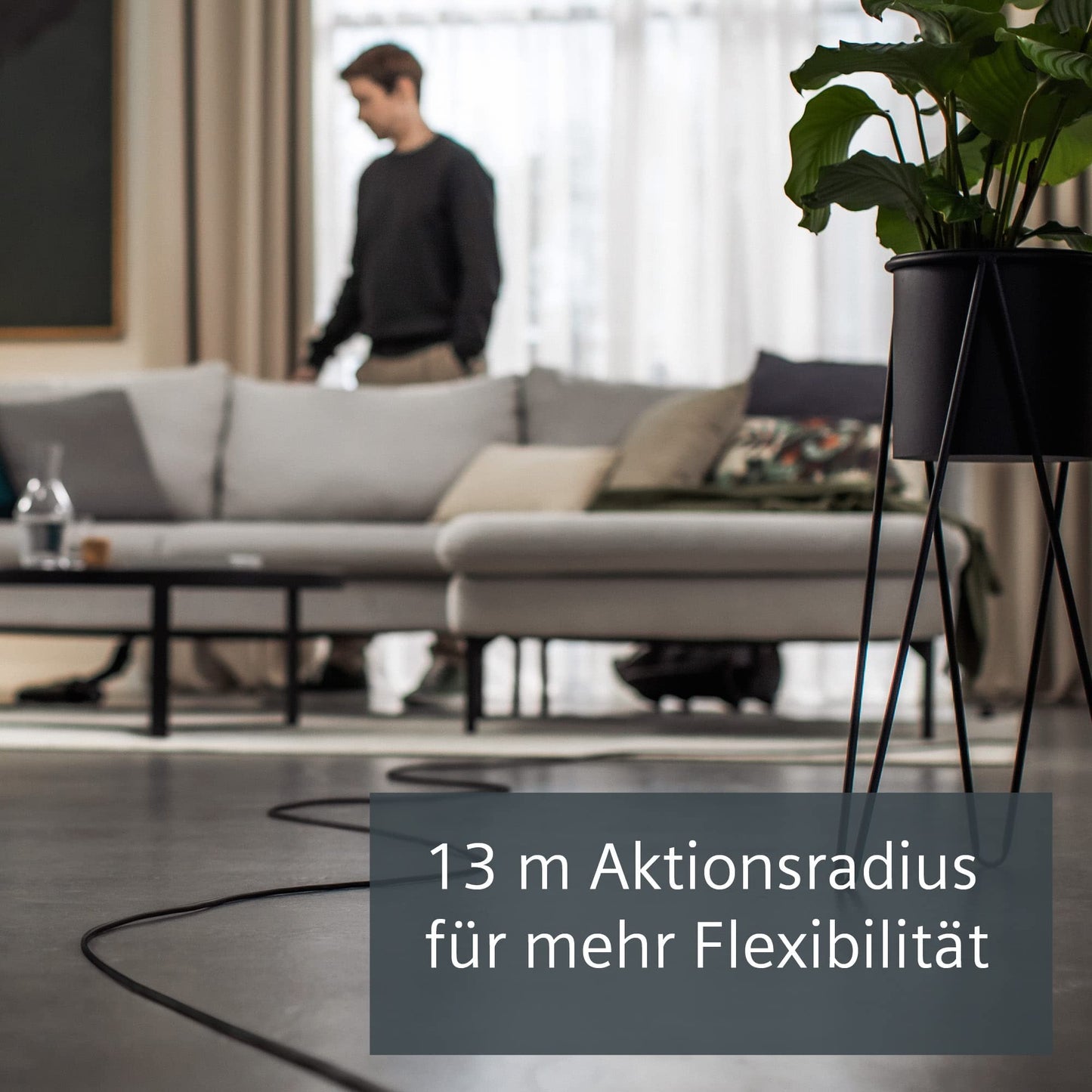 Siemens Staubsauger mit Beutel Q5.0 extreme silencePower VSQ5X1230, ideal für Allergiker, Hygiene-Filter, starke Saugleistung