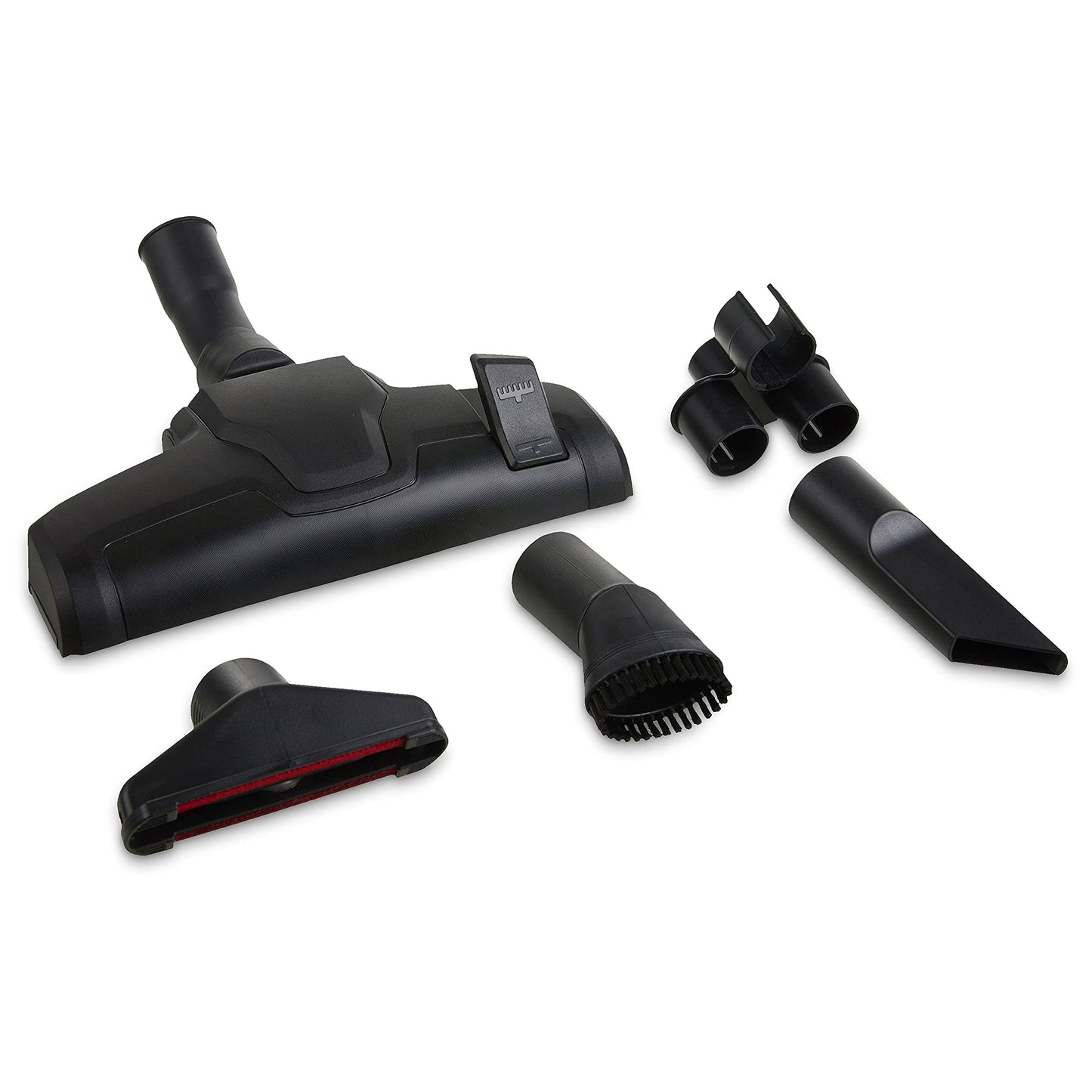 Amazon Basics Zylinder-Staubsauger, leistungsstark, kompakt und leicht, ohne Beutel, für Hart- und Teppichböden, HEPA-Filter