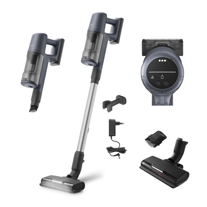 AEG 6000 Akku-Staubsauger, 103.000 U/Min, 175.000 dPa, Digitalmotor, Kabellos, bis zu 99% Staubaufnahme, 40 min Laufzeit